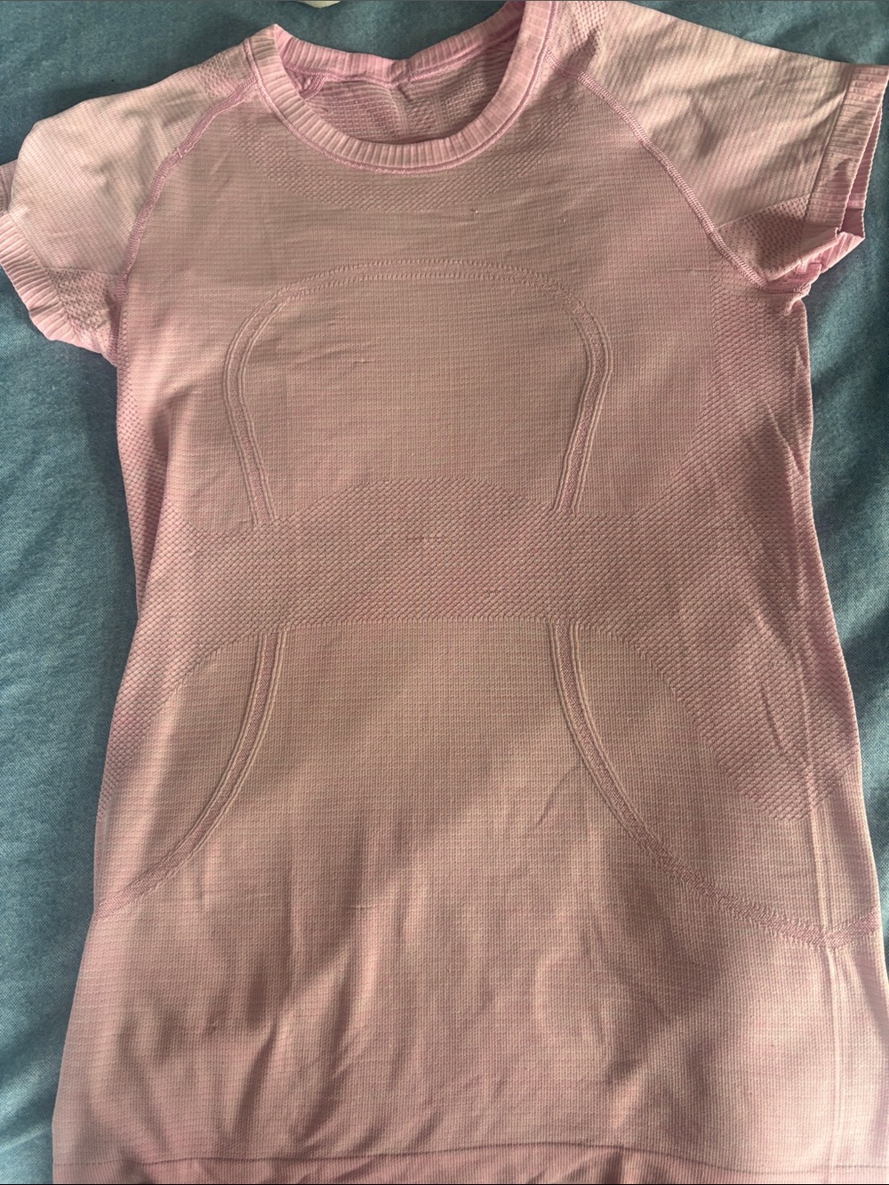 Lululemopink athletic womens shirt